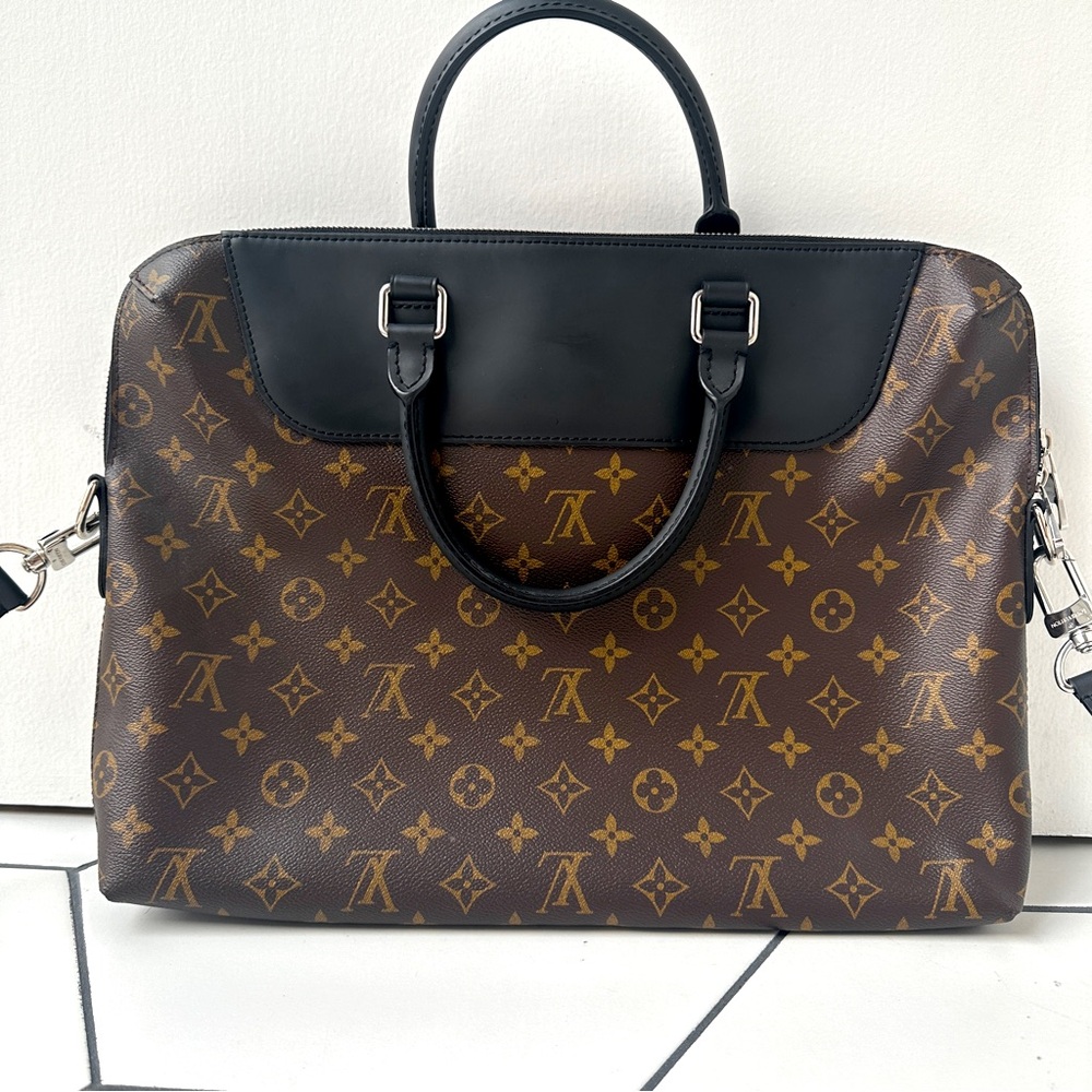 Louis Vuitton Monogram Canvas Porte-Documents Jour Briefcase